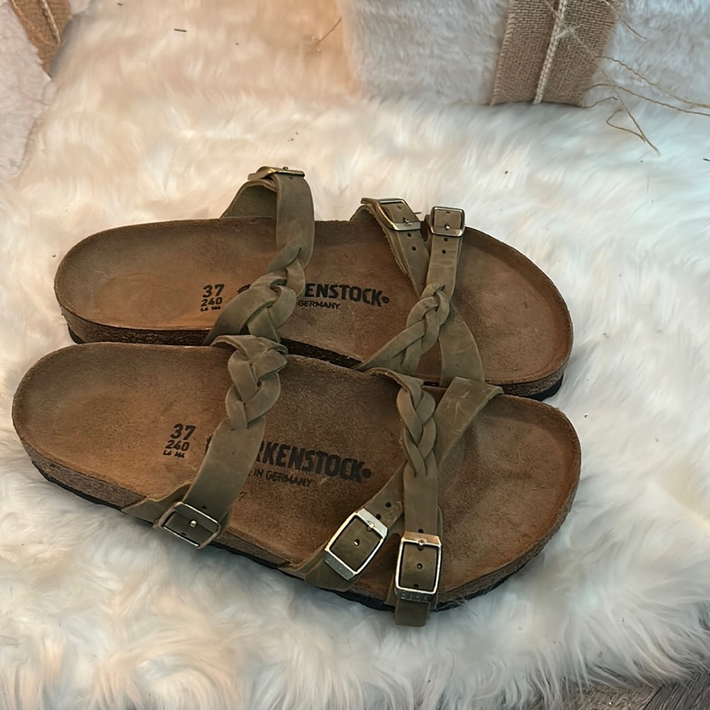 Franca slides sandals size 37